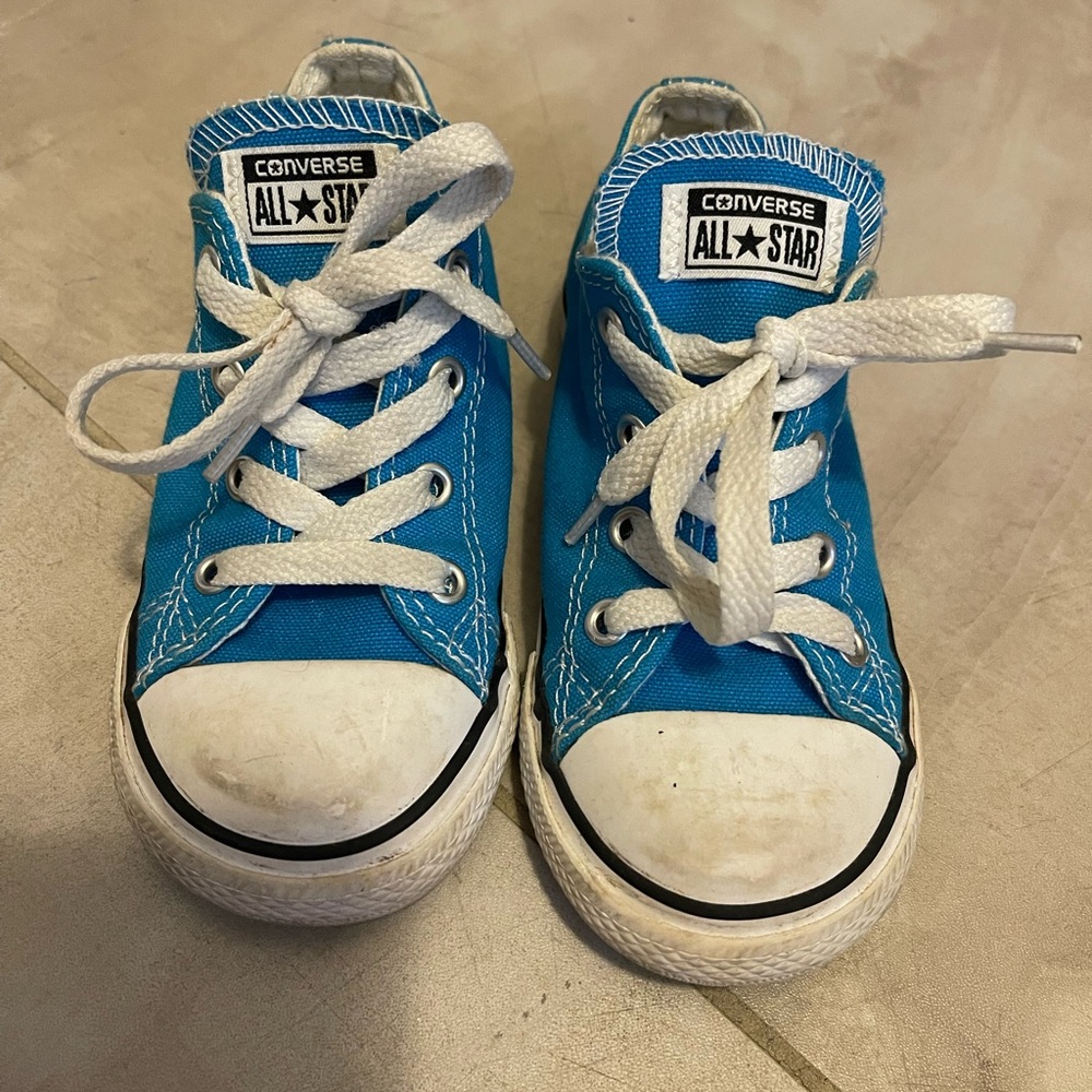 Converse Kids Bright Blue Sneakers